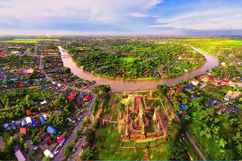 大城旅遊地圖-Ayutthaya