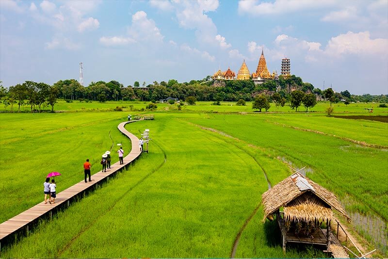 甘加那汶里旅遊地圖-Kanchanaburi