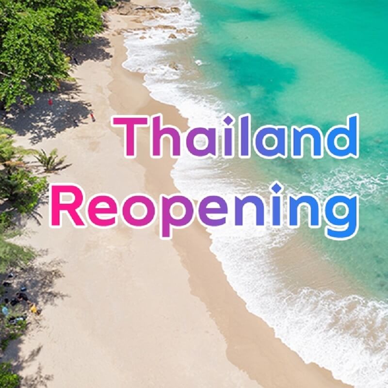 泰國自6 月 1 日起進一步放寬世界各地旅客入境要求