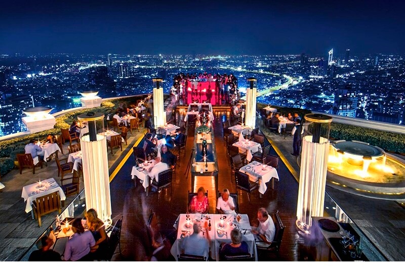 曼谷 Lebua 蓮花大飯店 - 世界上第一個矗立天際的景點