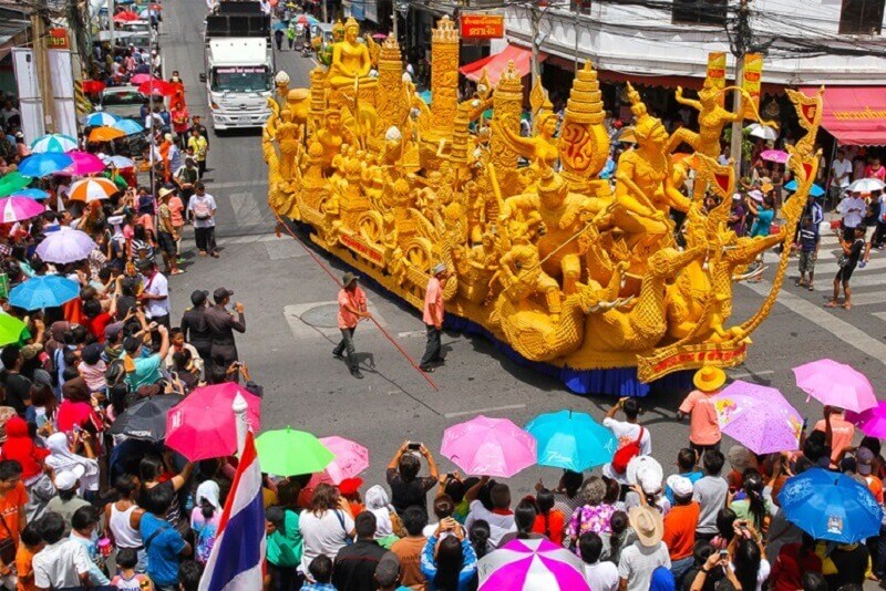 ﻿2018泰國佛教守夏節(蠟燭節)