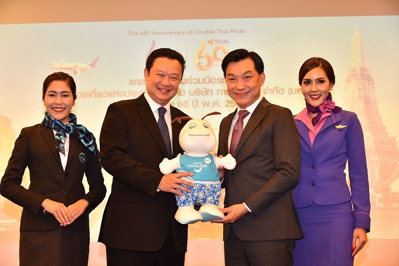 泰國觀光局與泰國國際航空攜手合作大力推廣60週年促銷活動
