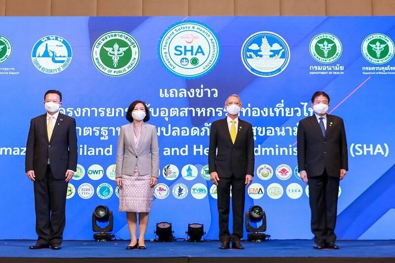 泰國推出SHA認證計劃來提高觀光業的健康與衛生標準