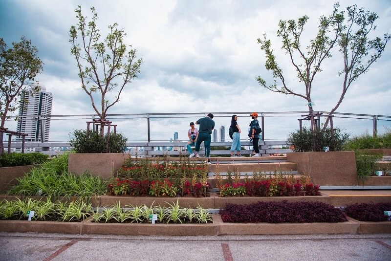 昭披耶空中花園Chao Phraya Sky Park