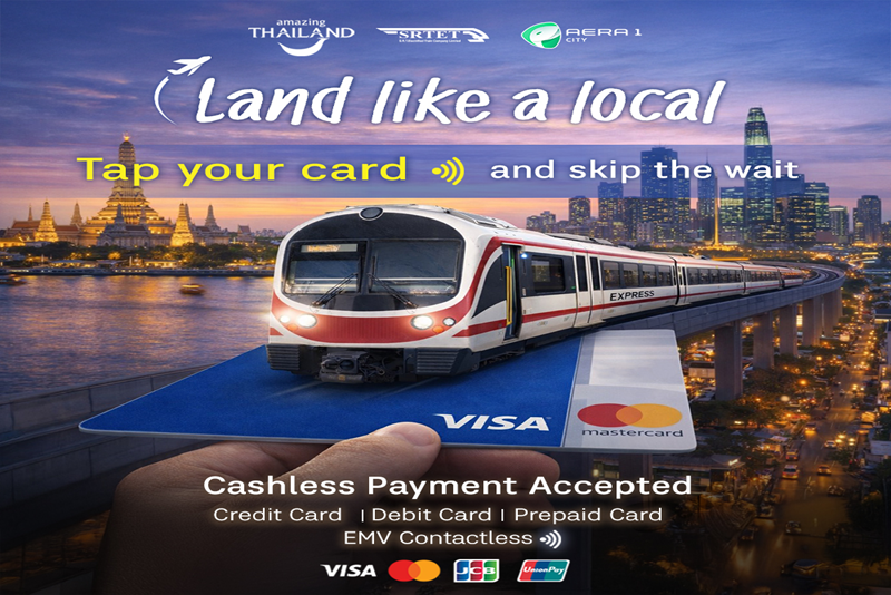 使用機場快線 Airport Rail Link 推出感應式信用卡／簽帳金融卡支付系統 讓往返機場更便捷